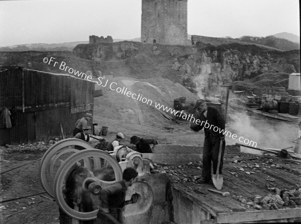 CORR CASTLE WITH MACHINERY AND WORKMEN